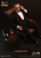 DAMTOYS The Godfather Vito Corleone Action Figure Model In Stock DMS032 1/6 Hot