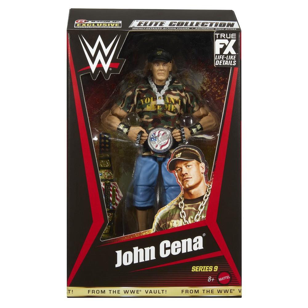 John Cena (Word Life) – WWE From the Vault Series 9 Toy Wrestling Figure