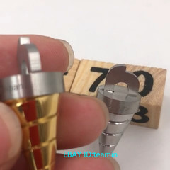 Custom Simon’s Core Gurren Lagann Core-Drill Stainless Steel Pendant Gift