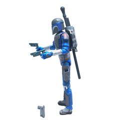 Star Wars The Clone Wars 2010 CW29 Mandalorian Warrior Loose Excellent