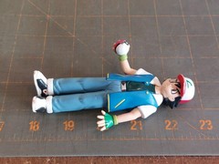 Pokemon Vintage Ash Ketchum Satoshi 5″ Action Figure by Tomy 1998 (Used)