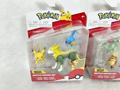 Pokemon Battle Action Figure Set 2022 Growlithe Lucario Pikachu + More Lot of 2