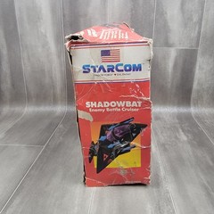 Starcom SHADOW BAT with Major Klag 1986 Coleco