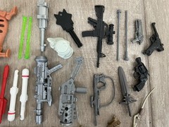 Vintage Action Figures Accessories Lot Weapons Missiles Guns Knifes 90s 80s