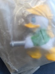 Walt Disney Duck Tales Kelloggs Promo Toy Louie Duck Vintage 1991 2″ Sealed