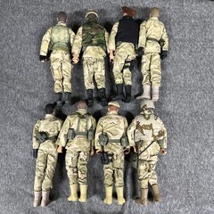 Power Team Elite World Peacekeepers Action Figure Lot Of 8 12″ Figures Lot 4