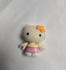 Sanrio Hello Kitty Replacement Mega Bloks Pink Shorts Striped Top Figurine 1.5in