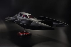 DC Multiverse Batmobile Beyond with Lights