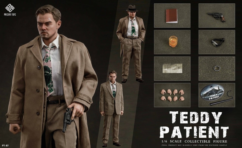 New PRESENT TOYS PT-sp87 1/6 Shutter Island Teddy Daniels Leonardo in stock