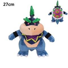 Wonder Bowser Jr Super Mario Bros Wonder Dark Bowser Plush Toy Stuffed Doll 8″