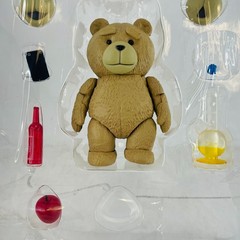 TED 2 Movie Teddy Bear 3.5″ Boxed Movable Action Figure Toy Collectors Model