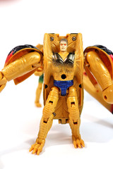 Kenner Transformers Animorphs Tri-Rex Cassie Jake Marco Combiner Sound Look