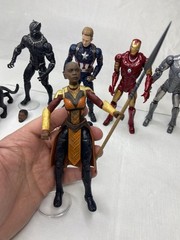 1/12 6″ Marvel Legends Movie MCU Iron Man Captain America Black Panther Figures
