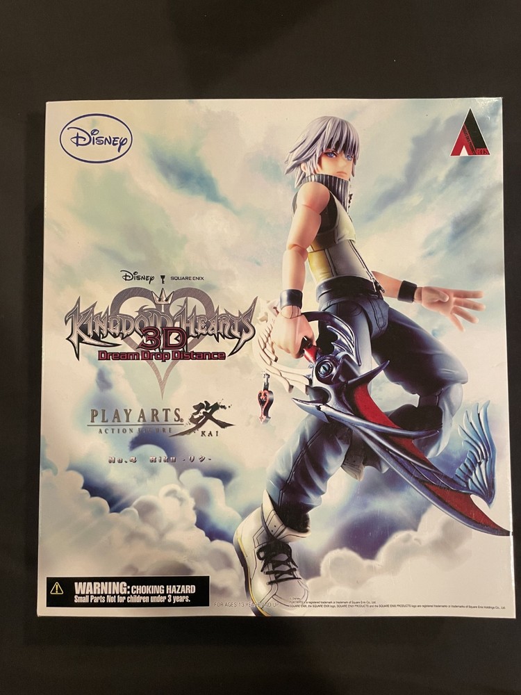 Kingdom Hearts 3D Riku Play Arts Kai Figure New & Sealed !!!