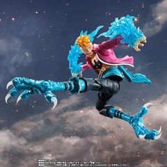 Bandai S.H.Figuarts Marco Marineford Summit War Ver. Action Figure New in Stock