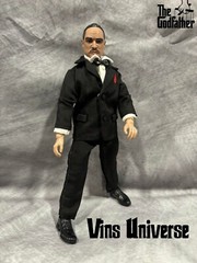 Custom 8″ Mego Marlon Brando Don Vito Corleone the Godfather Action Figure