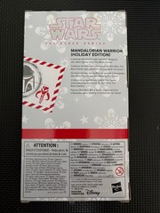 Star Wars Black Series Mandalorian Warrior Holiday Edition 6″ Action Figure 2021