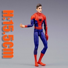 Spider-Man: Into the Spider-Verse Action Figure Toys Peter B. Parker Miles Model