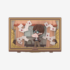 Authentic Harry Potter:hogwarts Biographical Series Scene Sets Blind Box New