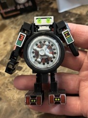 GAMEBOTS Roulette Wheel Robot 1980s Vintage Transformers Space Toy Damaged