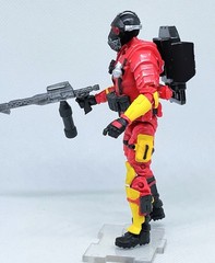 Marauders Task Force 1:18 GI Joe RIOT Eagle Force FIREBALL Action Figure 4in.