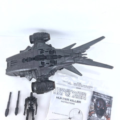 2009 Terminator Salvation Hunter Killer Vehicle w T-700 Figure Complete Missiles