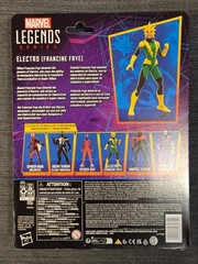 ELECTRO (Francine Frye) Hasbro Marvel Legends Series Retro 6″ Figure Spider-Man