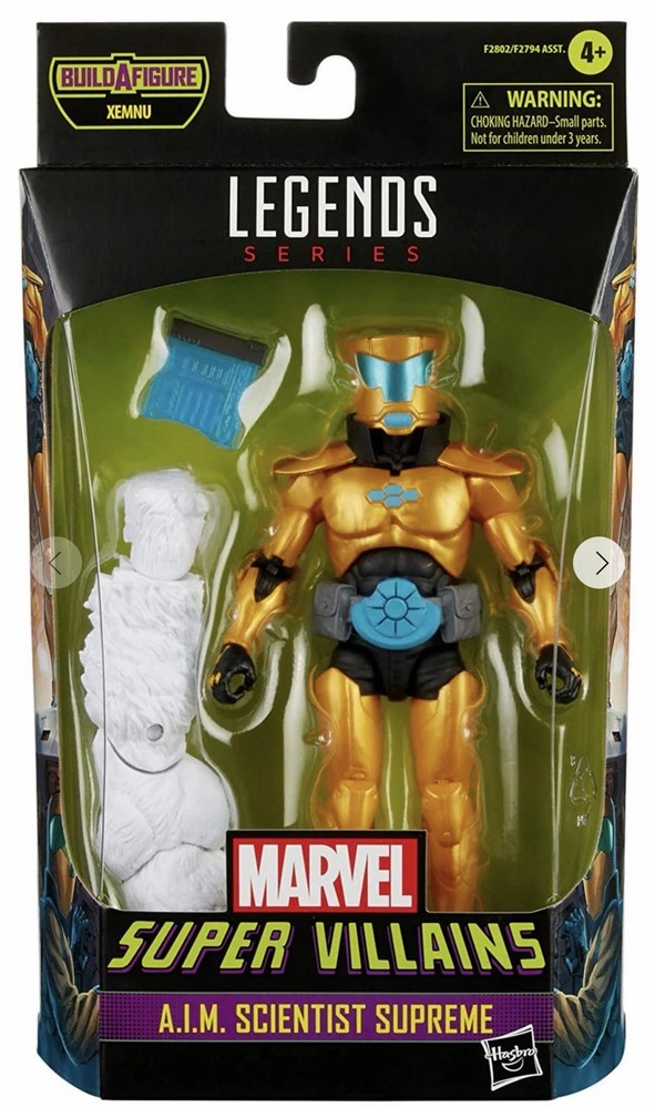 Marvel Legends Super Villains A.I.M. Scientist BAF Xemnu 6″ Action Figure NEW
