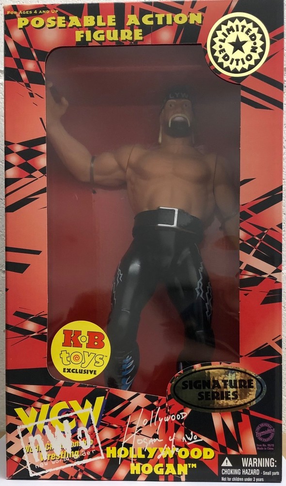 WCW Hollywood Hulk Hogan 12″ Signature NWO San Francisco Toymakers OSFTM SEALED