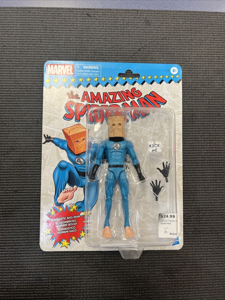 HASBRO LEGENDS SERIES THE AMAZING SPIDER-MAN BOMBASTIC BAG-MAN
