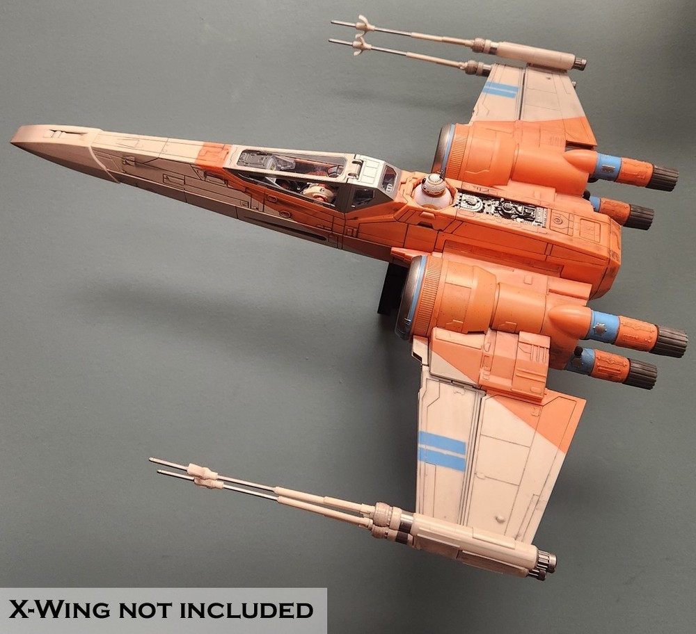 Star Wars Wall Mount #3 For Modern Large Poe Dameron X-Wing Only