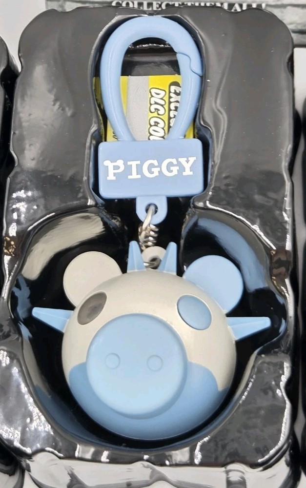 Open Box Piggy Light Up Clip Unused Collectible Toy Roblox Backpack Keychain