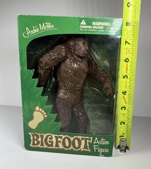 NEW Archie McPhee BIGFOOT Action Figure Accoutrements 7.25″ Cryptid Toy NIB