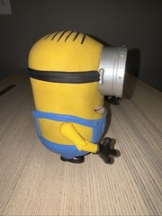 Thinkway Despicable Me Minion Stuart Deluxe Talking 8″ Figure Moving Eye TESTED