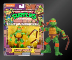 Teenage Mutant Ninja Turtles Adventures Michaelangelo Raphael Donatello Leo 4
