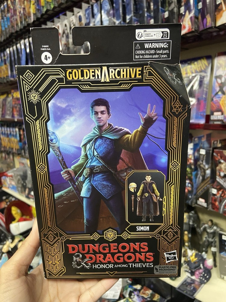 Dungeons & Dragons Honor Among Thieves Golden Archive Simon Action Figure