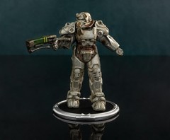 Fallout T-60 Power Armor 3 Inch Mini Figure Brotherhood of Steel NIB