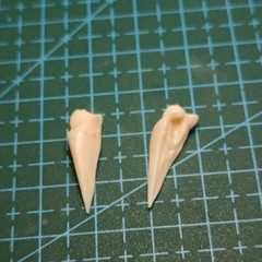 1Pair 1:6 Scale Elf Ears Carved Model 12″ Female Action Figure Head Handmade