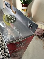 WWE ELITE BROCK LESNAR WRESTLING FIGURE EXCLUSIVE 2K17 F5 SUPLEX CITY