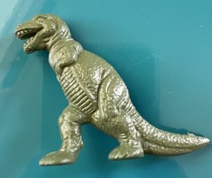 Lot of 11 Vintage Chinasaurs Dinosaurs Monsters D&D Toys Hard Plastic And Rubber