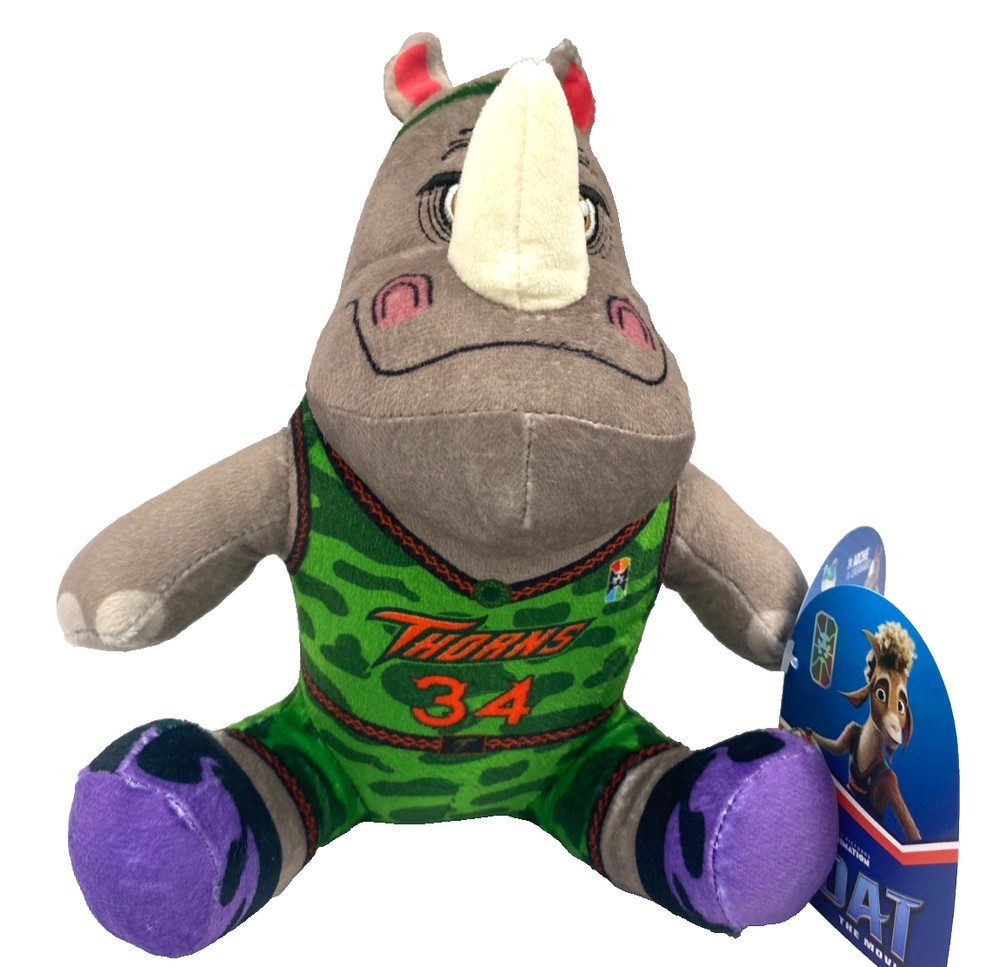 The Goat Movie Plush Toy #34 ARCHIE EVERHARDT 7.5 inch Tall Basketball NWT
