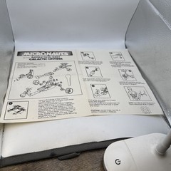 Vintage Mego Micronauts Galactic Cruiser, Time Traveler, Instructions, Complete