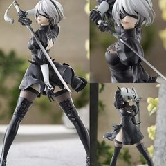 17cm NieR Anime figures standing action figures 9S 2B figurines Doll PVC Model