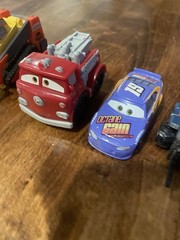 Disney Pixar Cars Fisher Price Red Fire Truck Little People Mattel Plus More