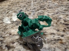 Bakugan Ventus Titanium Dragonoid 920G Mechtanium Surge Die Cast Green