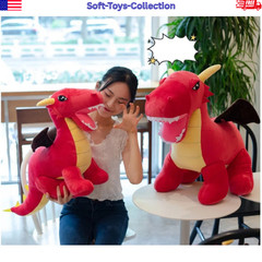 Dragon Plush Toy Soft Stuffed Animal Fantasy Dinosaur Kids Gift 24/32inch