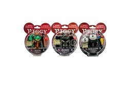 2021 PIGGY SERIES 2 ACTION FIGURE LOT OF 3 COLLECTIBLE FIGURES Dented Box