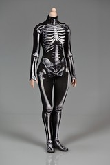 1/6 Elastic Jumpsuit Tight Clothing Fit 12” Female Action Figure