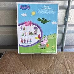 Peppa Pig Little Places Castle Fort George Set Knight Dragon 99% Complete READ D