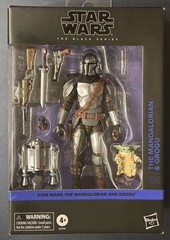 Star Wars The Black Series 6″ Deluxe The Mandalorian & Grogu #01 Figure Set